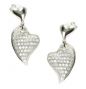 925 sterling silver jewelry,cubic zironia earrings
