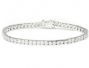 925 sterling silver diamond cubic zironia bracelet